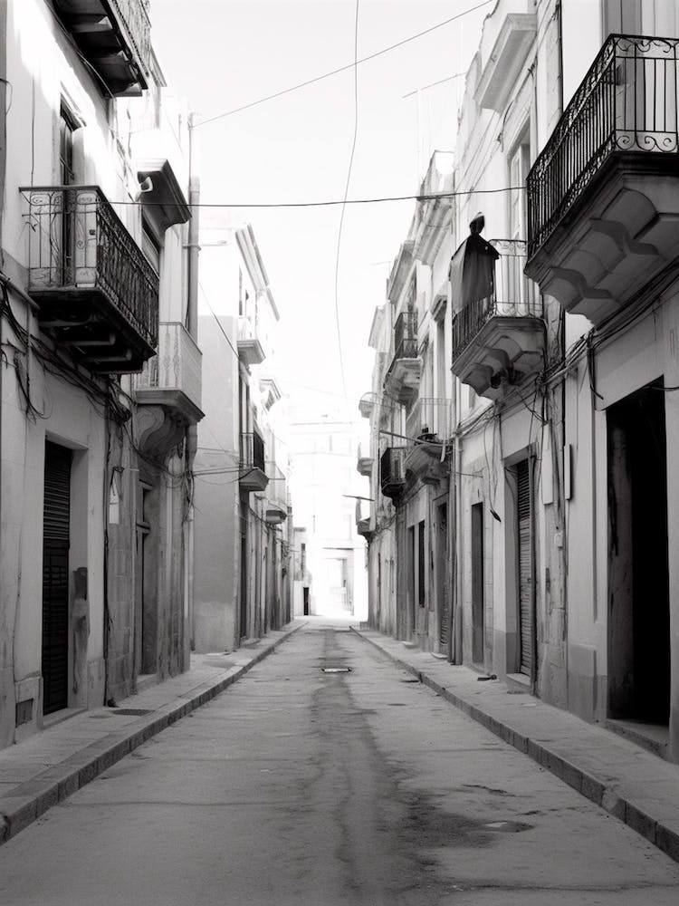 Siracusa, Italy, Black And White Photography 2