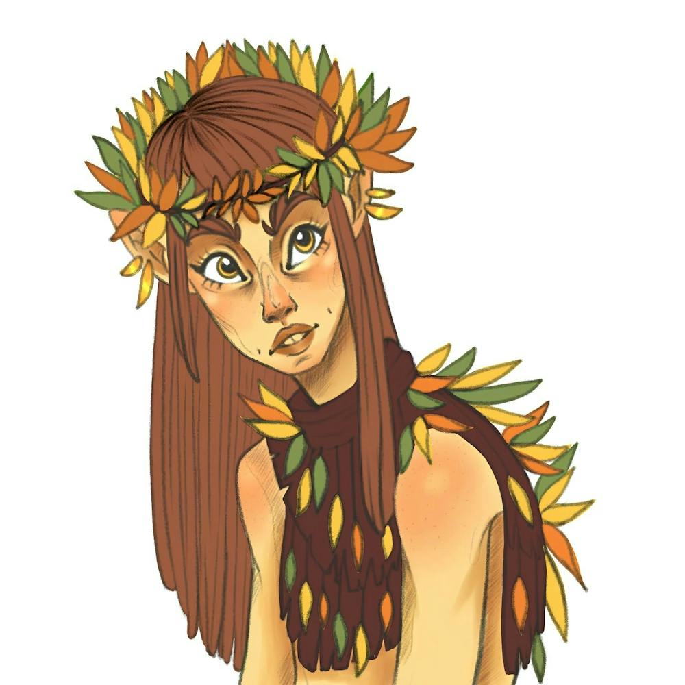 Autumn Elf No Background