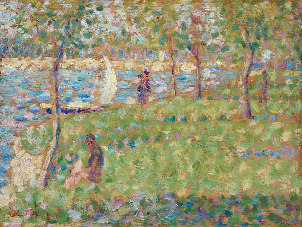 Study For La Grande Jatte, Georges Seurat
