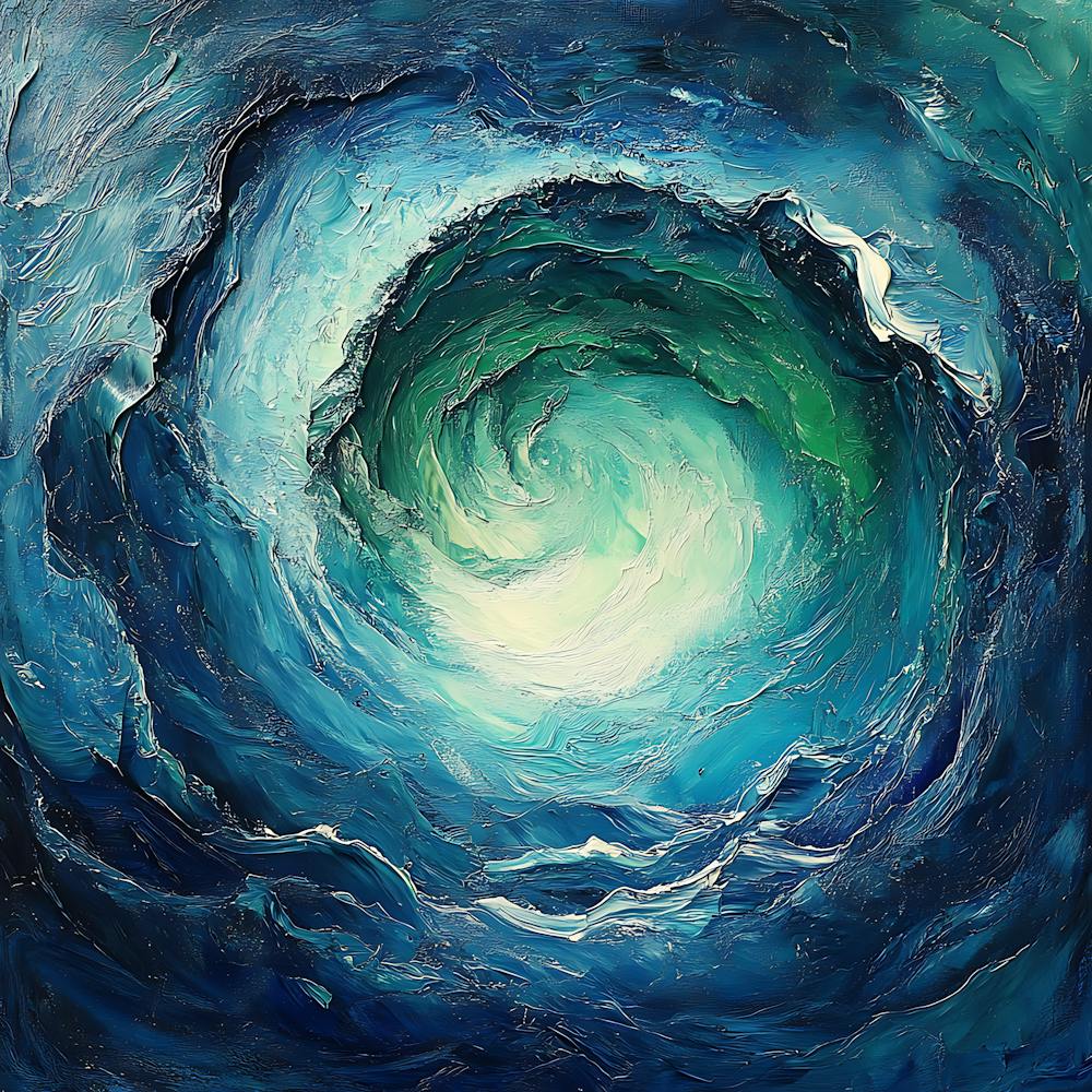 Abstract Earth Day Composition Backdrop 4