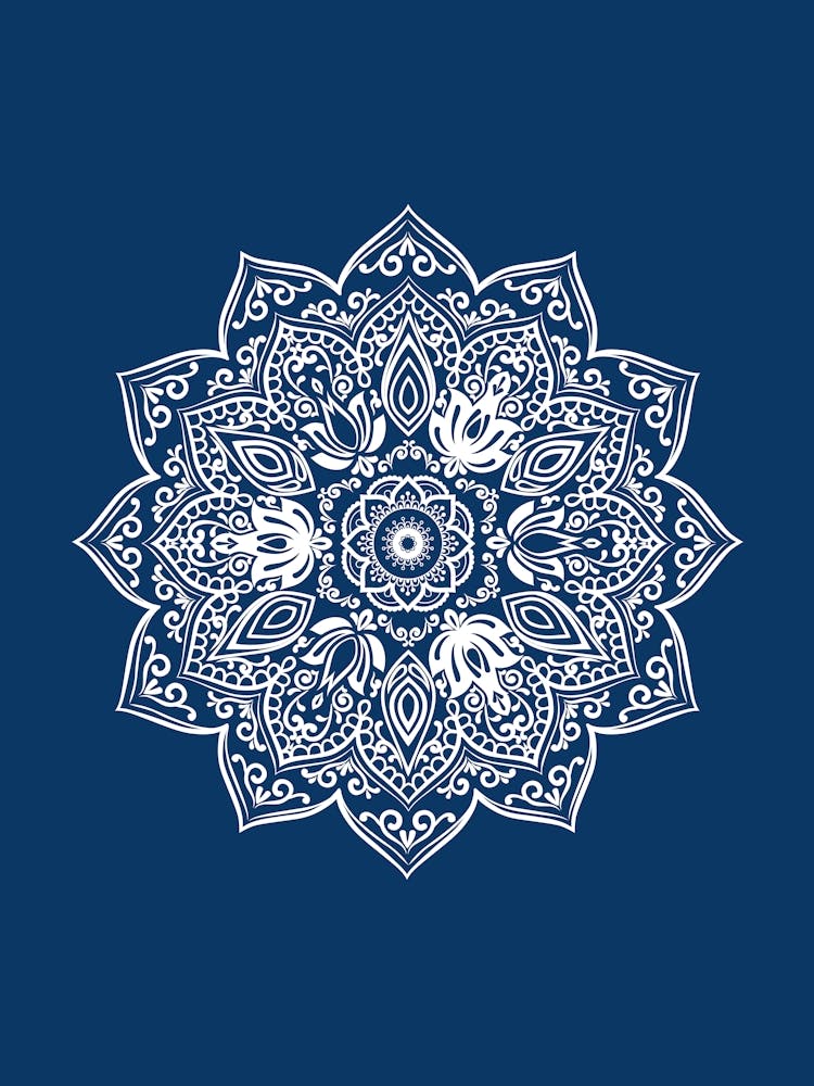 Navy Mandala No 175b