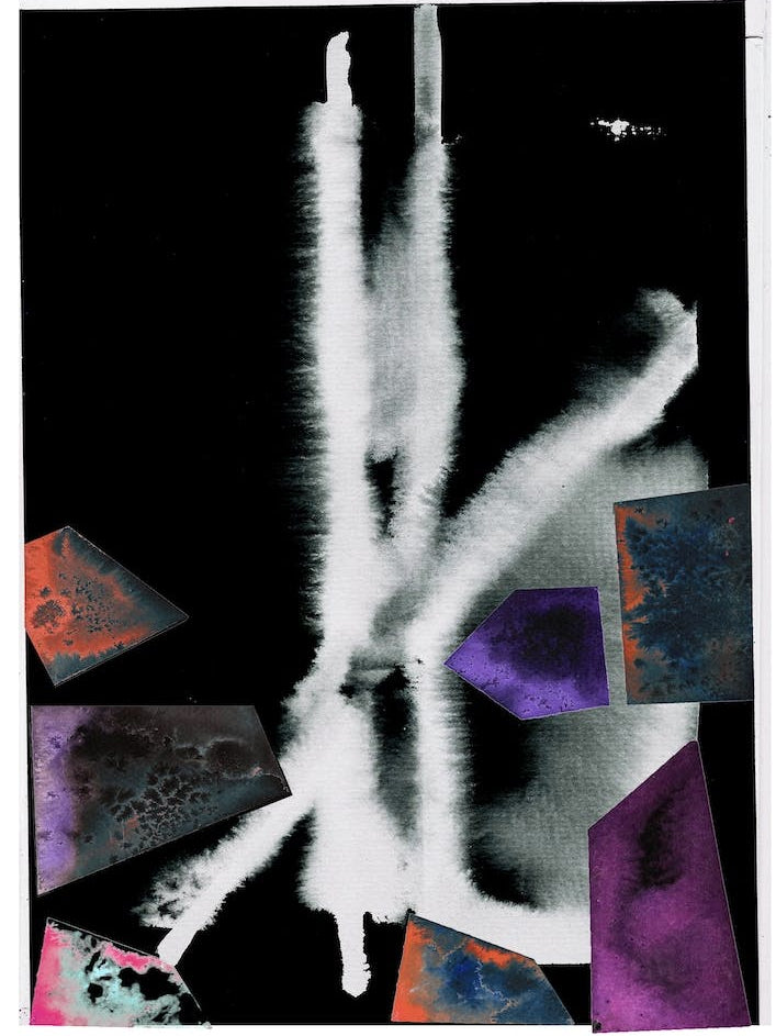 Feathery Milky Way Geometric