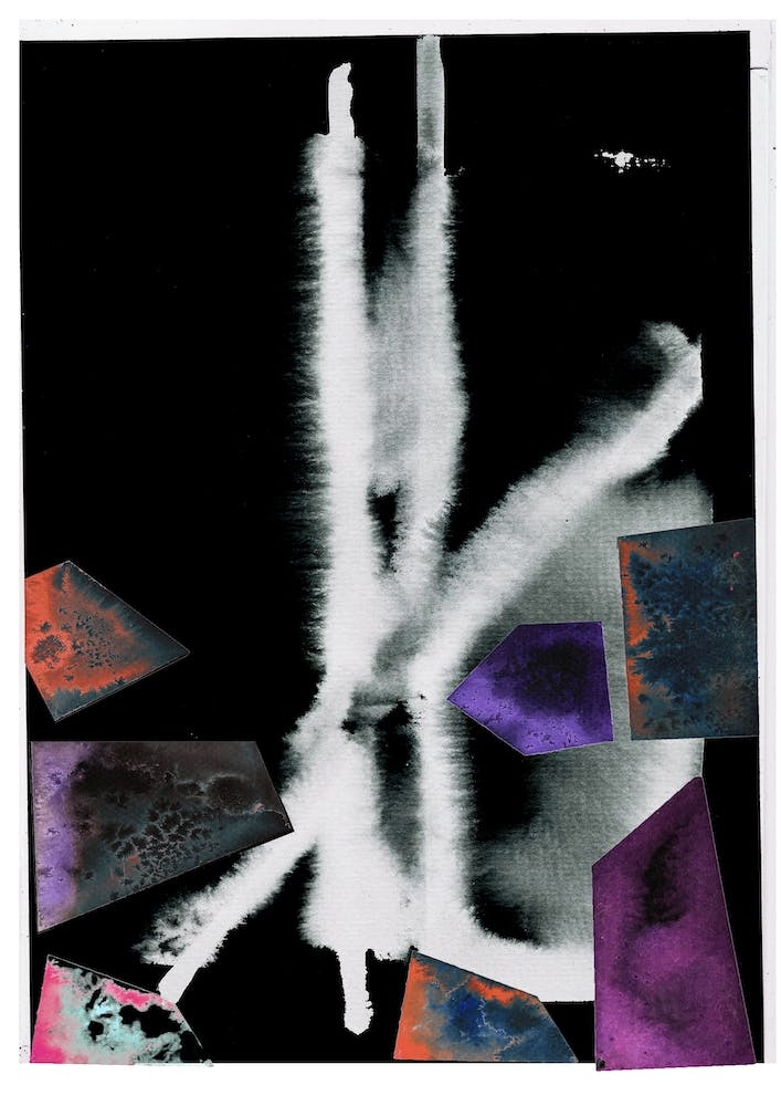 Feathery Milky Way Geometric