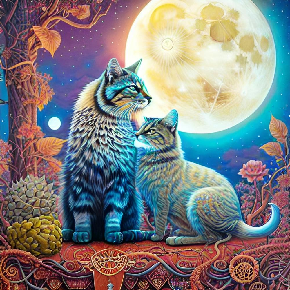 Cats of the moon