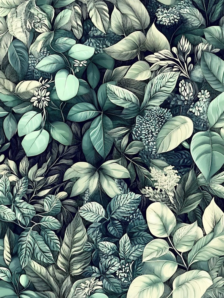 Green Leaves Wallpaper