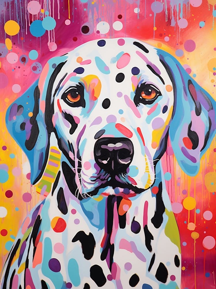 Paint Splash Dalmation 3