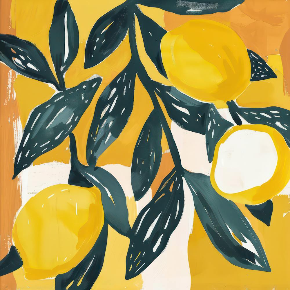 Matisse Inspired Lemons