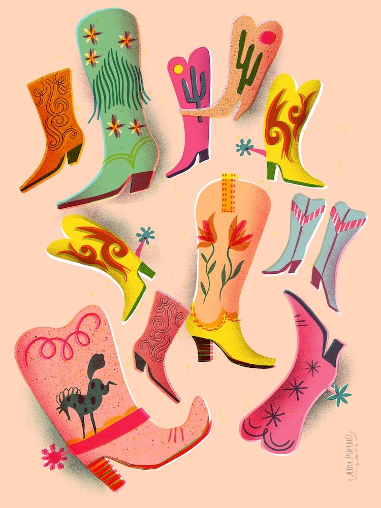 Fancy Boots Home On The Range