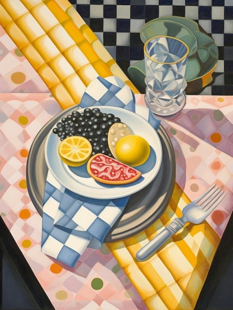 Caviar Still Life Painting