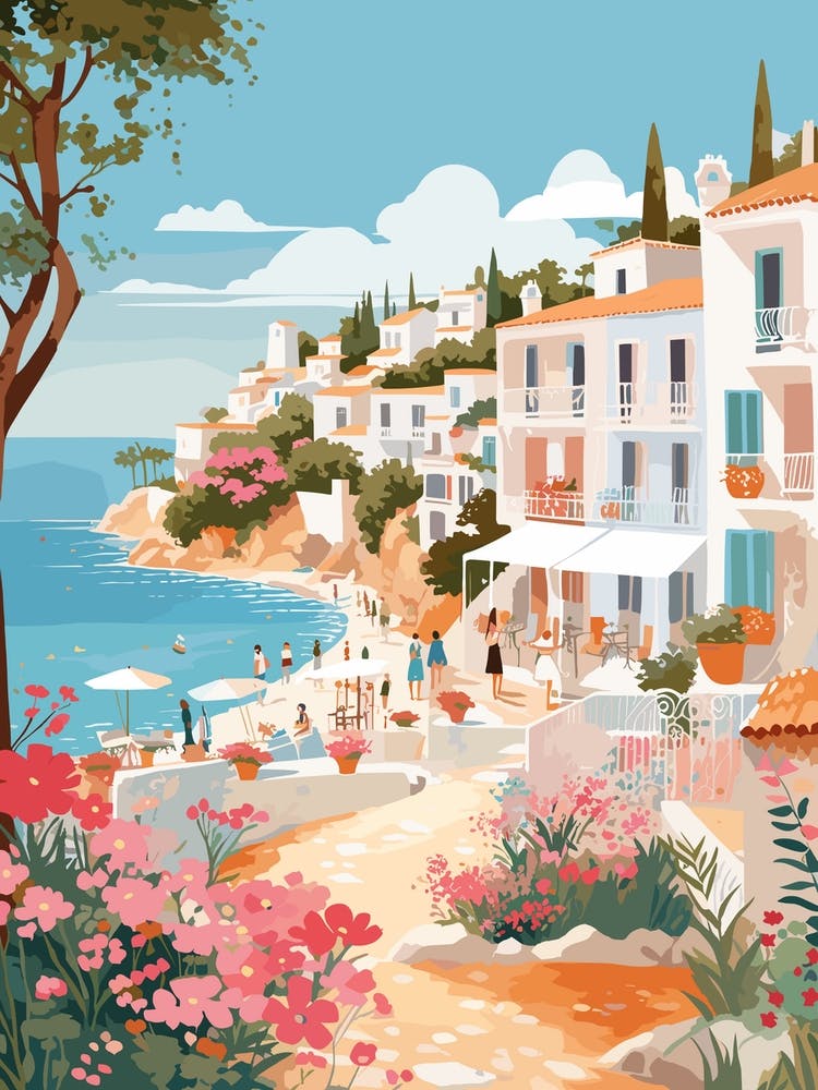Ibiza Spain 9 Illustration