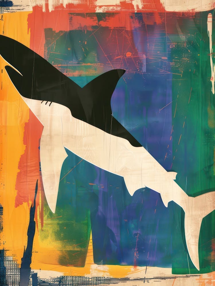 Shark 3 Cut Out Collage