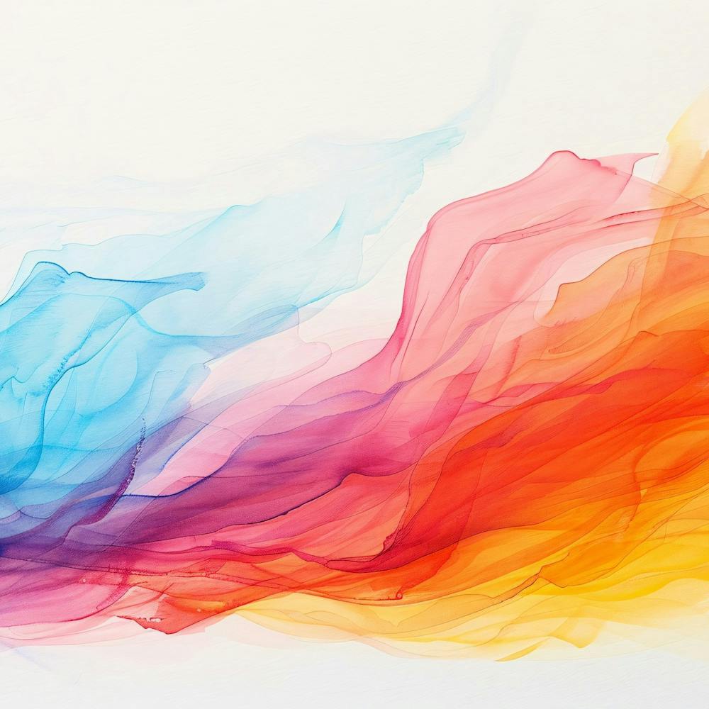 Abstract Colorful Smoke
