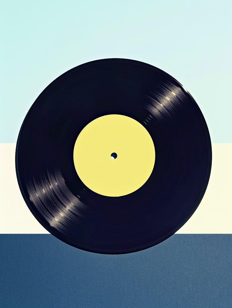 Music In Motion Vinyl Poster