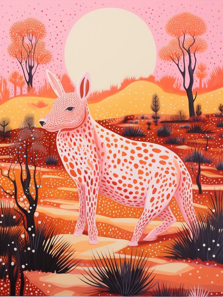 Polka Dot Animal In The Wild