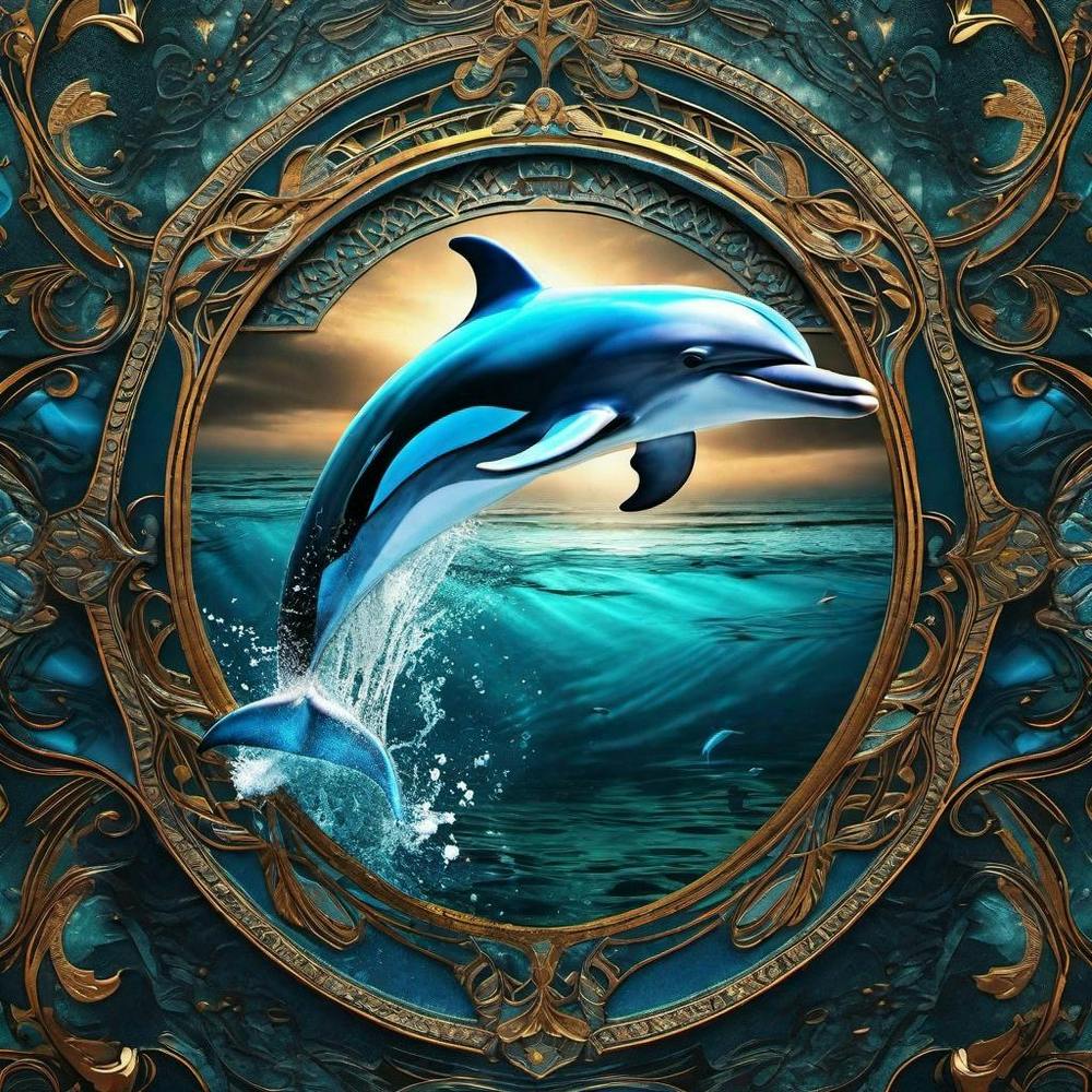 Dolphin In The Ocean 4