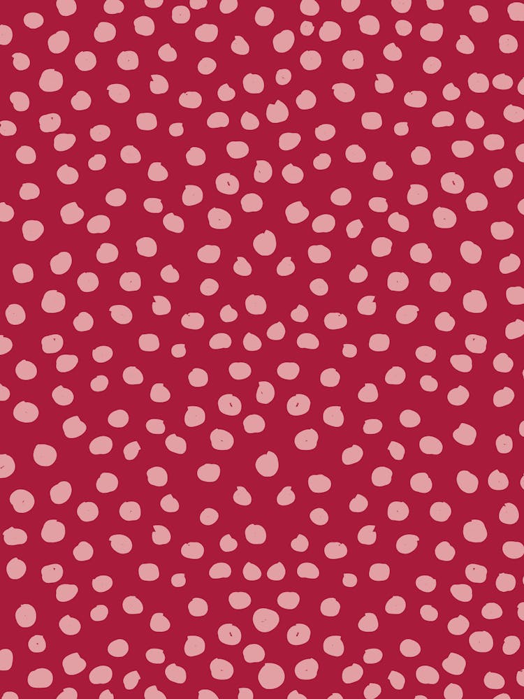 Magenta Animal Print Dots