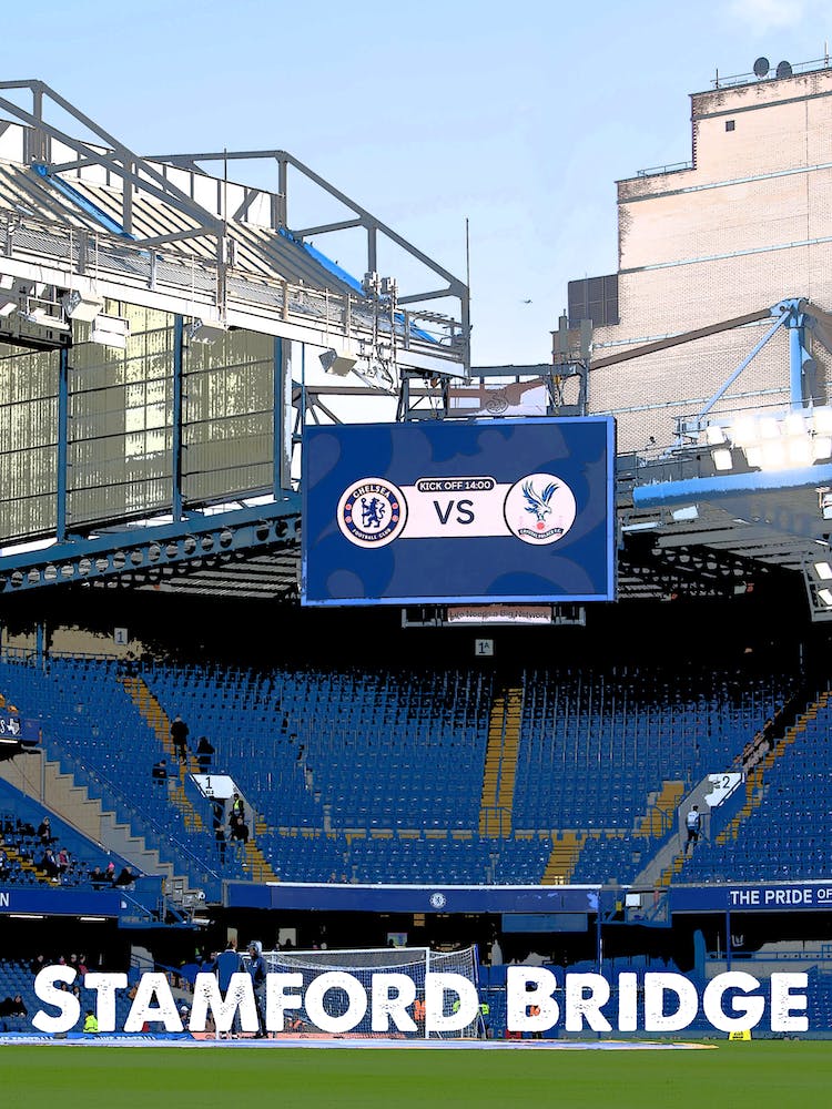 Stamford Bridge, Chelsea, Stadion, Fußball, Kunst, Fußball, Wanddruck