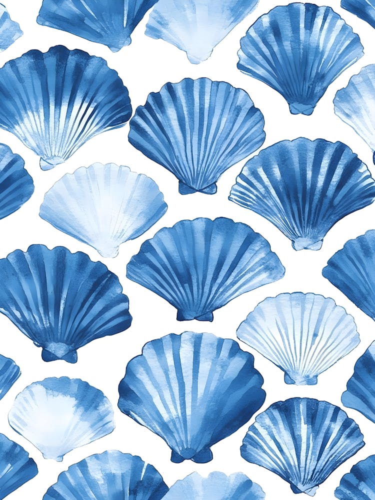 Blue Seashells