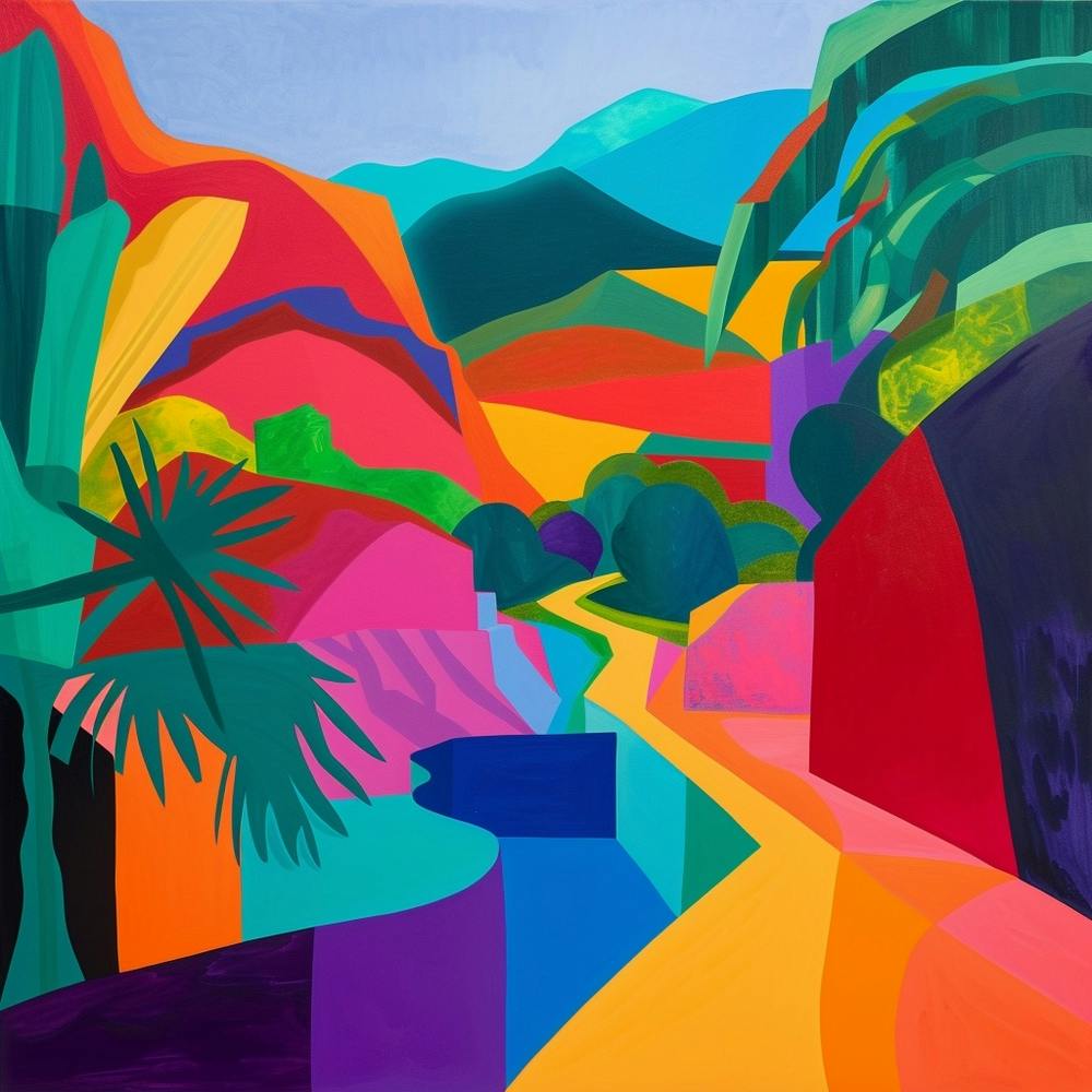 Abstract Travel Collection San Jos Costa Rica 2