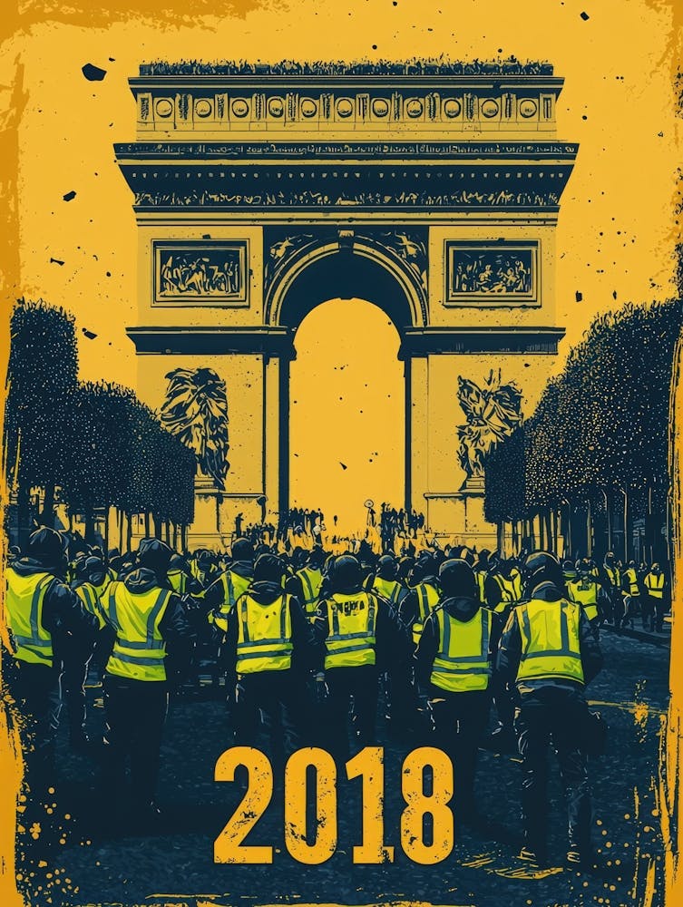 Aihrgdesign A Political Unrest Poster Portraying The Yellow V 1dd69e9e 675f 49cd 83f9 46f71dd8c696 0