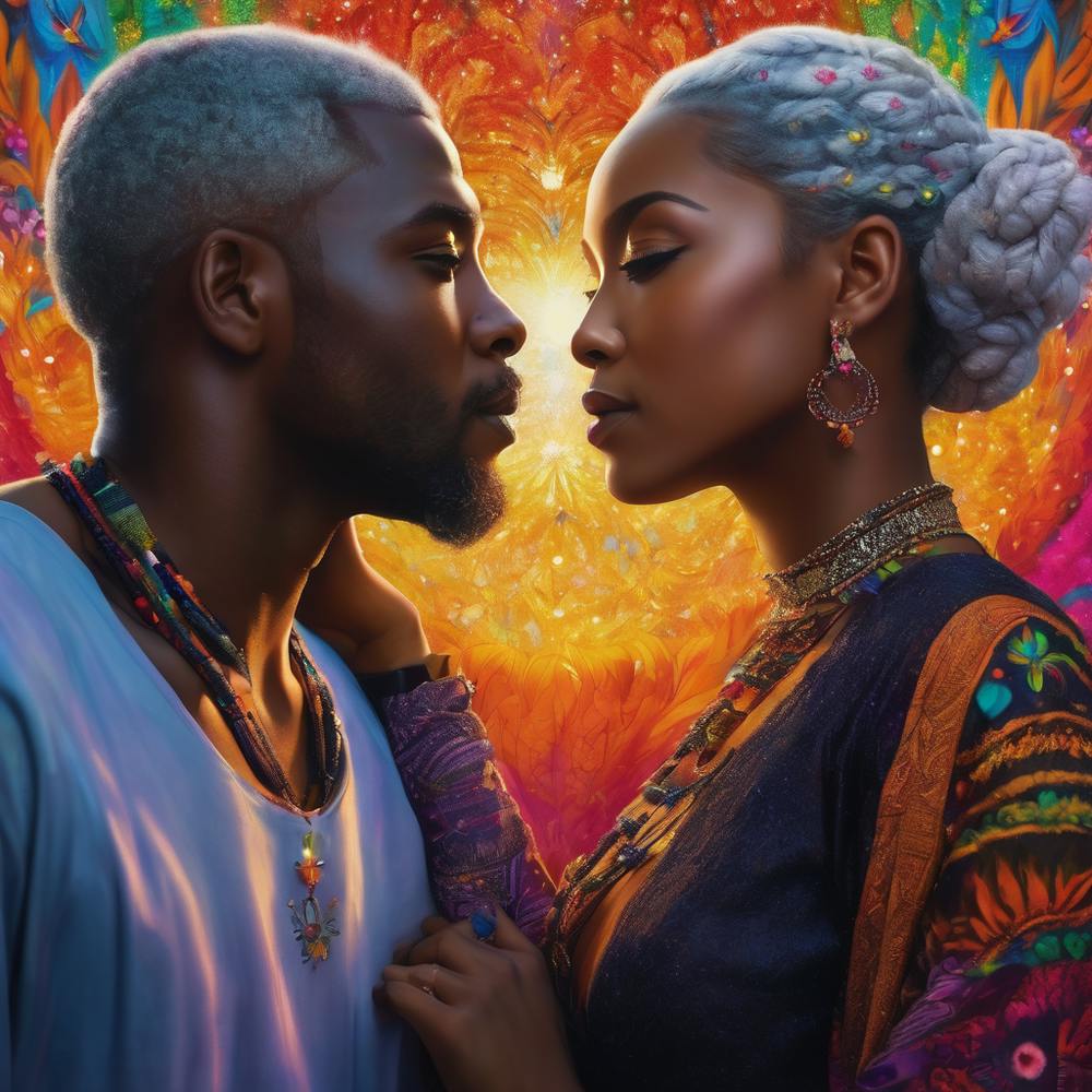 Man And A Woman , black Love, love