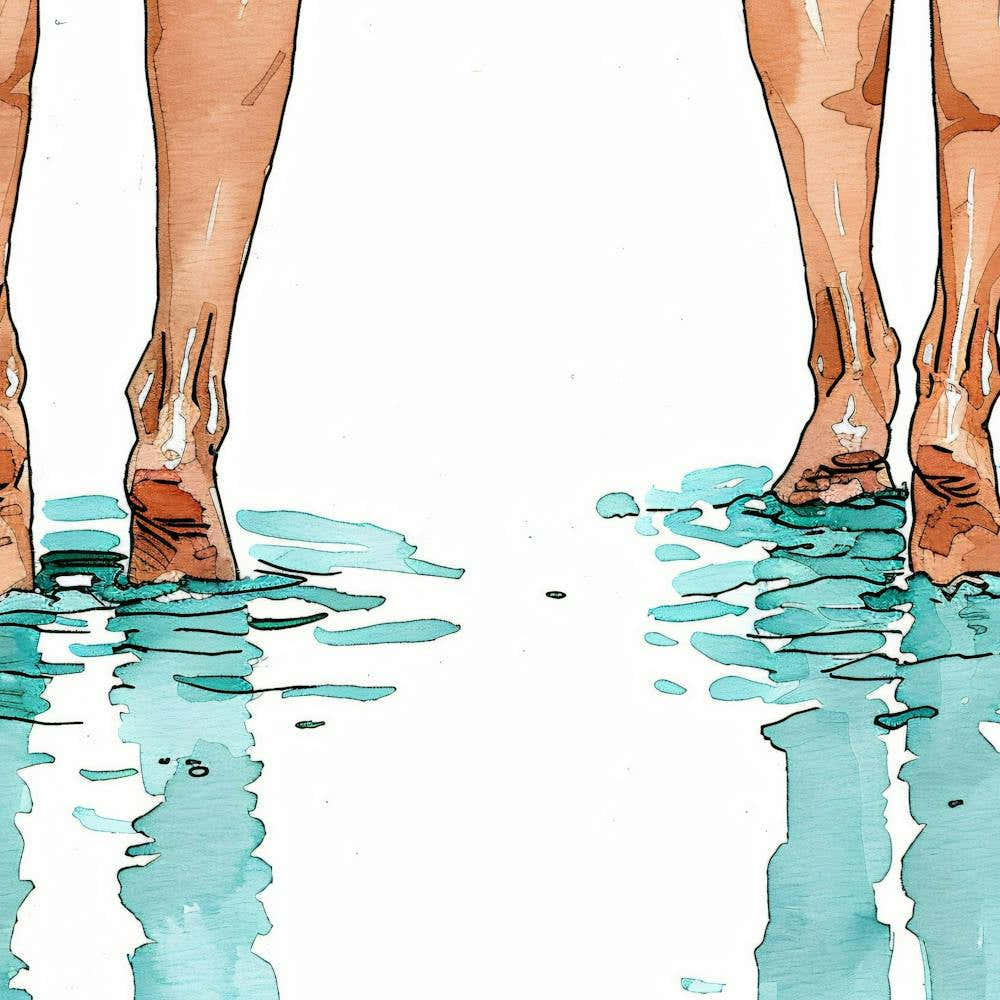 Two Feet In Water