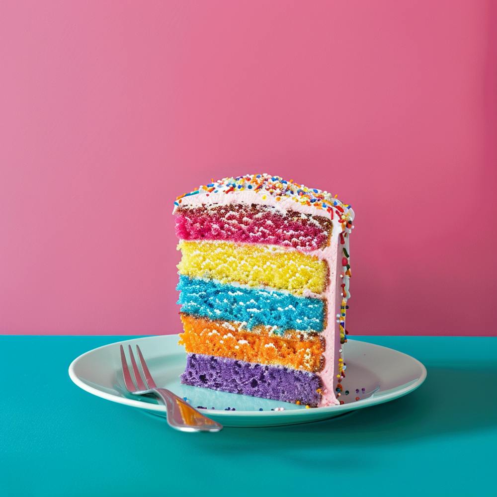 Rainbow Cake