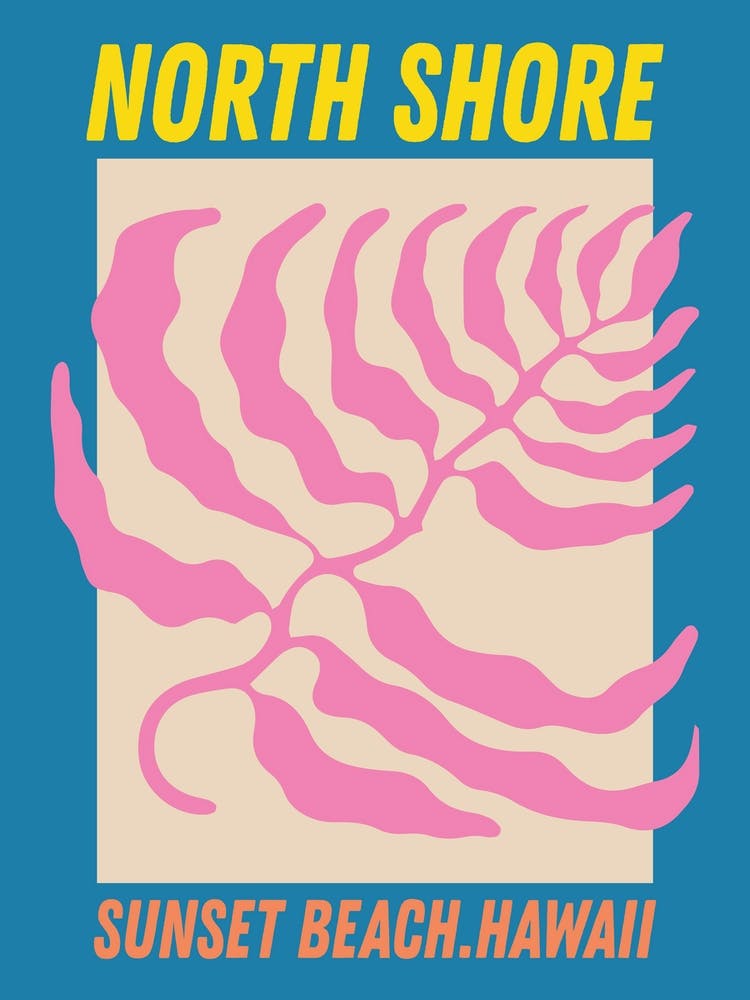 Sunset Beach Blue Hawaii