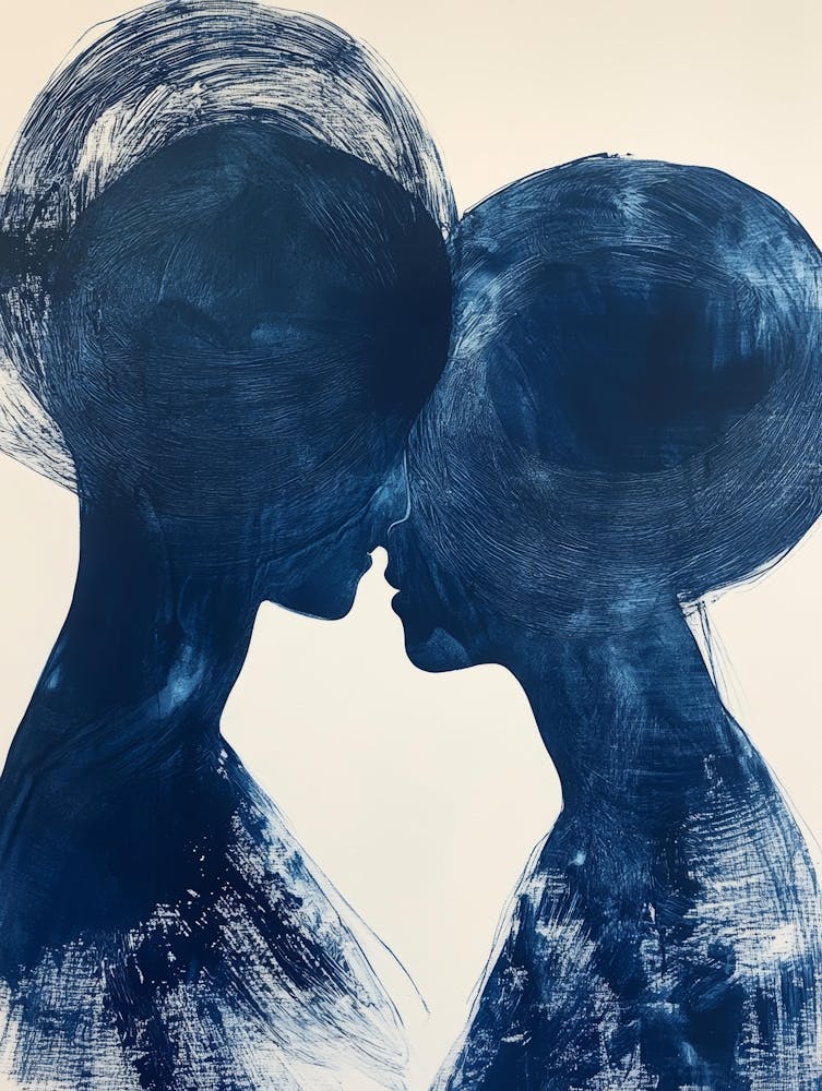 Two Women Kissing 37