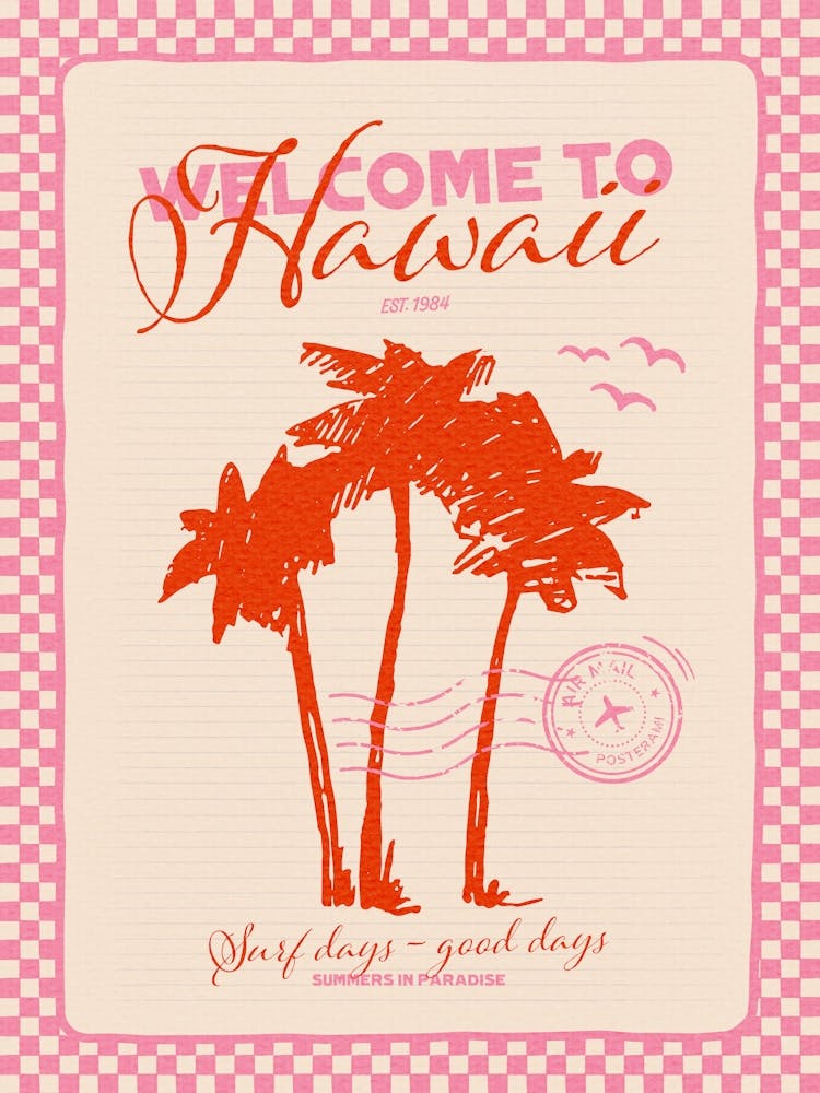 Welcome To Hawaii, Summer Art