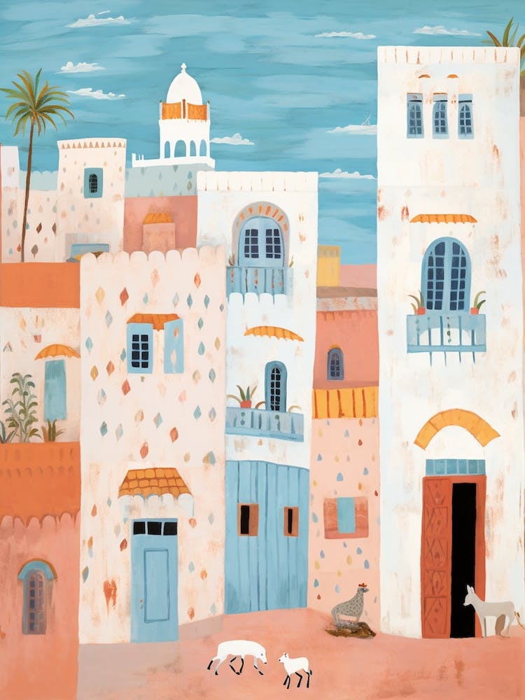 Essaouira Morocco 1 Illustration