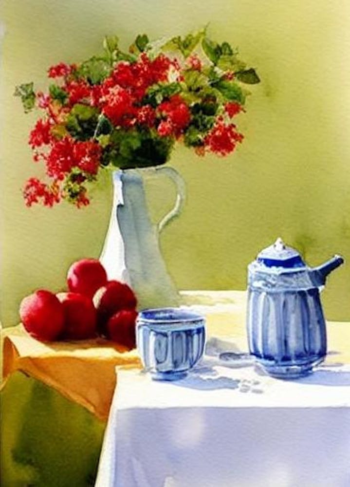 Pummelo 2 Italian Watercolour fruit