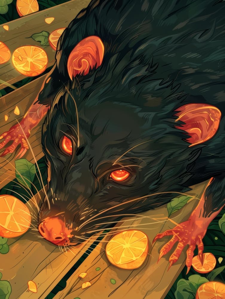 Rat Illustration