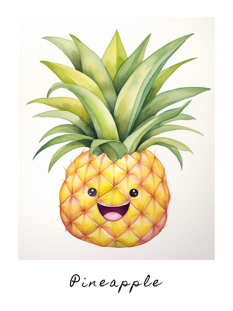 Friendly Kids Pineapple 2 Poster