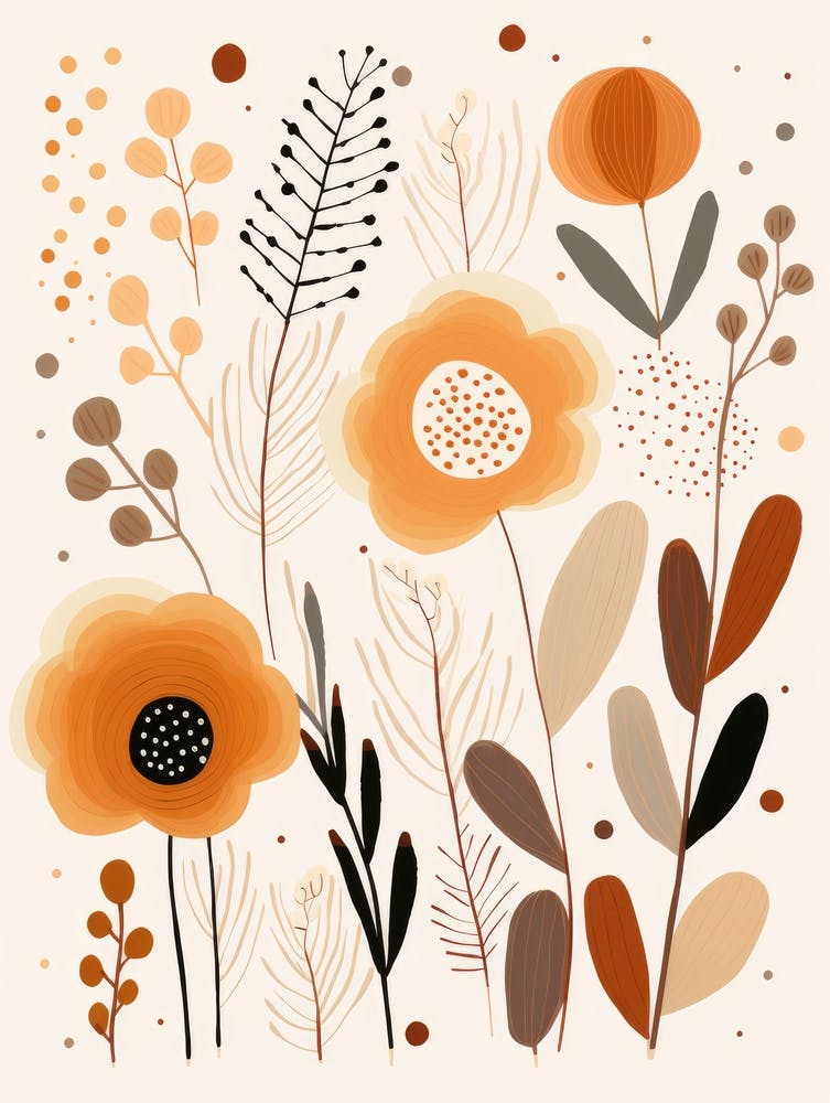 Abstract Floral Pattern 1