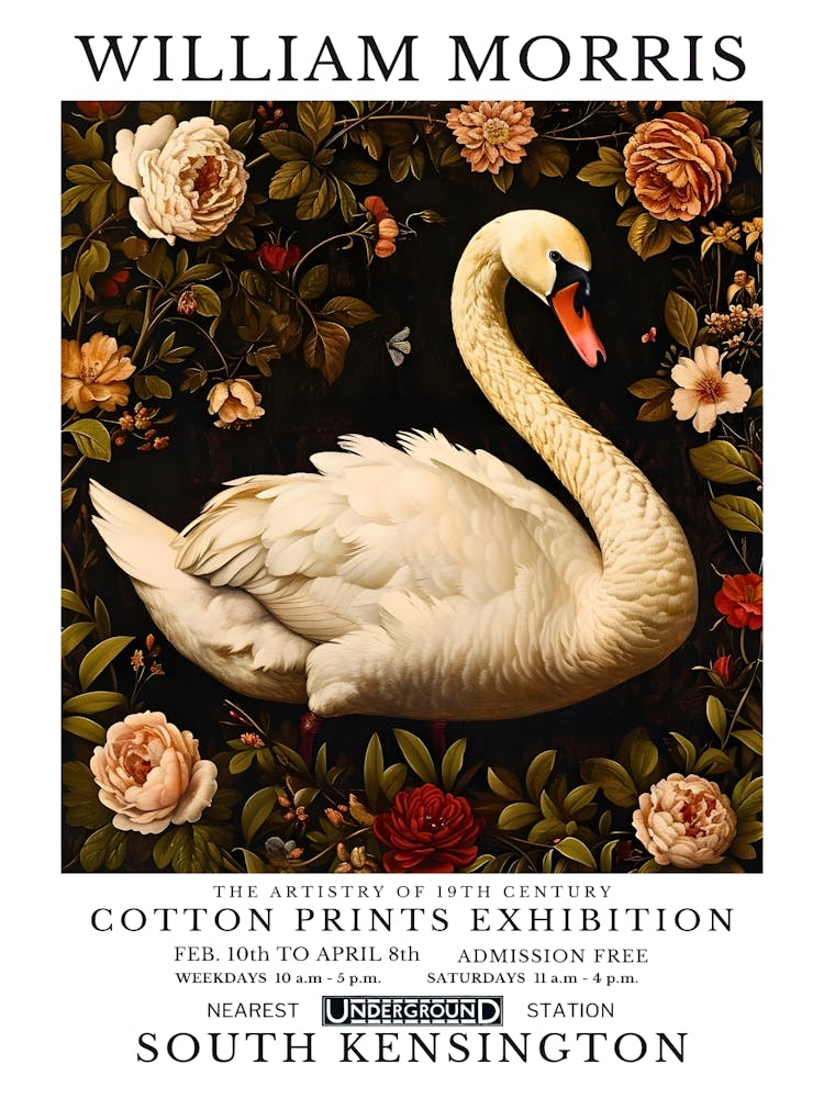 William Morris Cotton Prints Exhibition 70