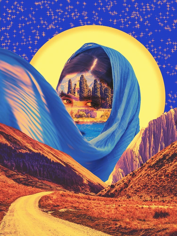 Surreal Portrait Collage