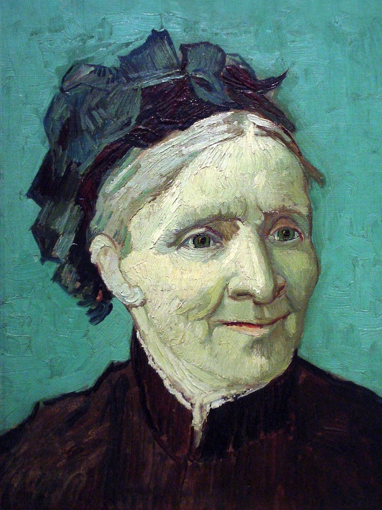 Portrait Of Mother, Vincent Van Gogh