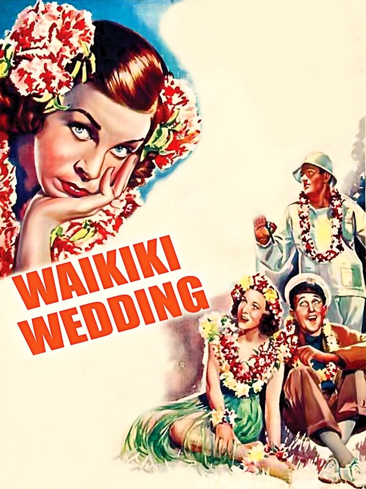 Waikiki Wedding, Vintage Movie Poster