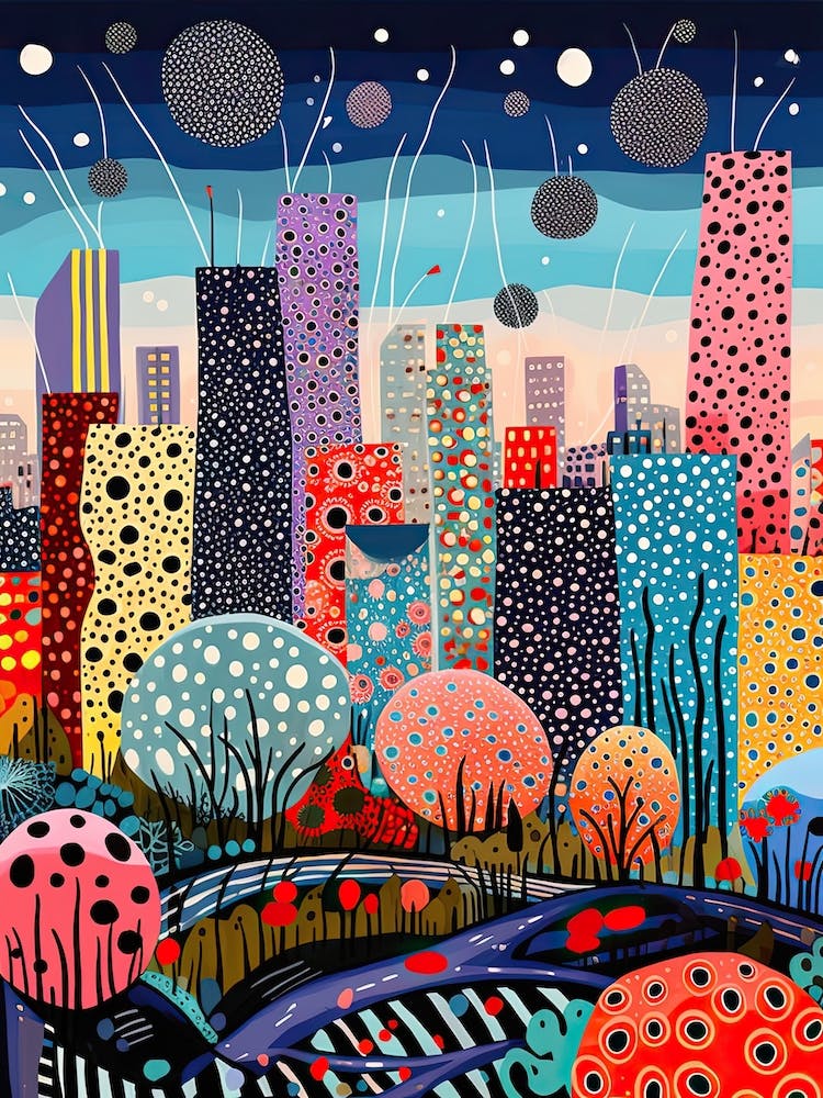 Buenos Aires, Illustration In The Style Of Pop Art 3