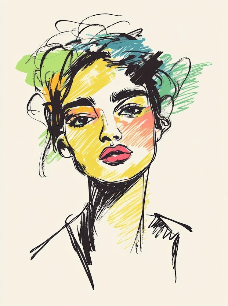 Porträt einer Frau 793