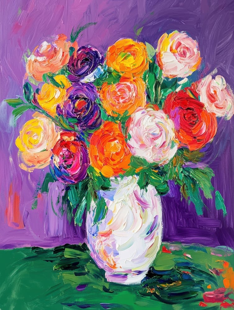 Roses In A Vase 24