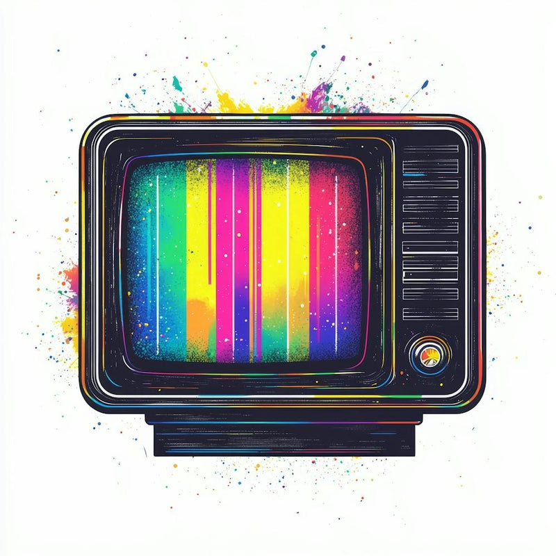 Design Pop Culture Inspired Retro Tv 1