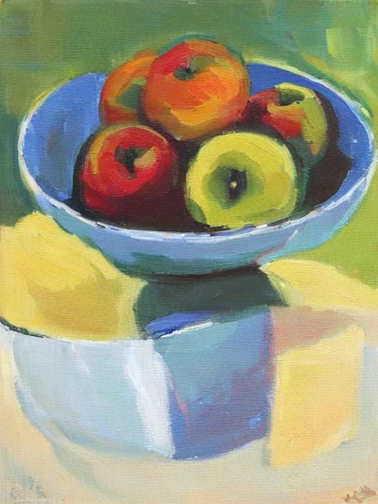 Apple Bowl Of fruit