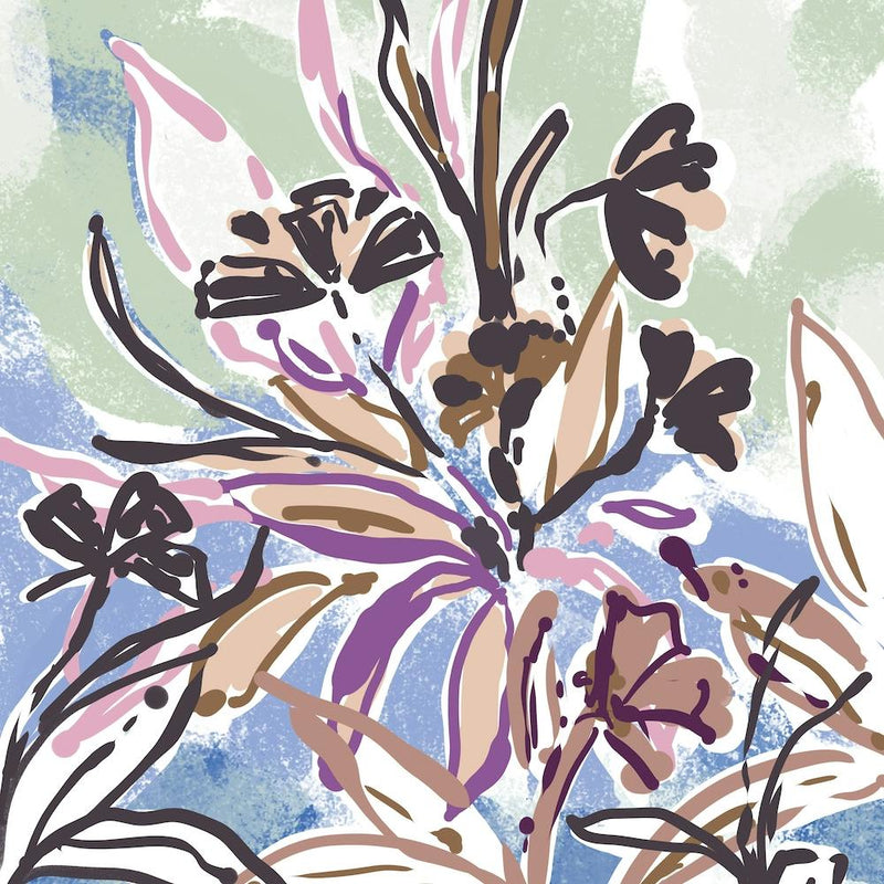 Flowers In The Garden square