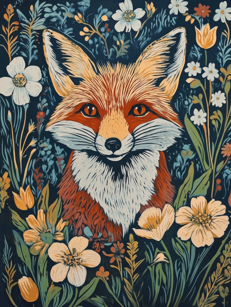 Fox In The Meadow 3