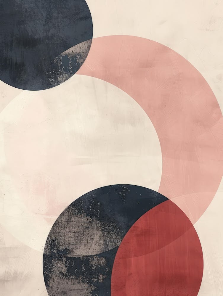 Abstract Circles Canvas Print 10