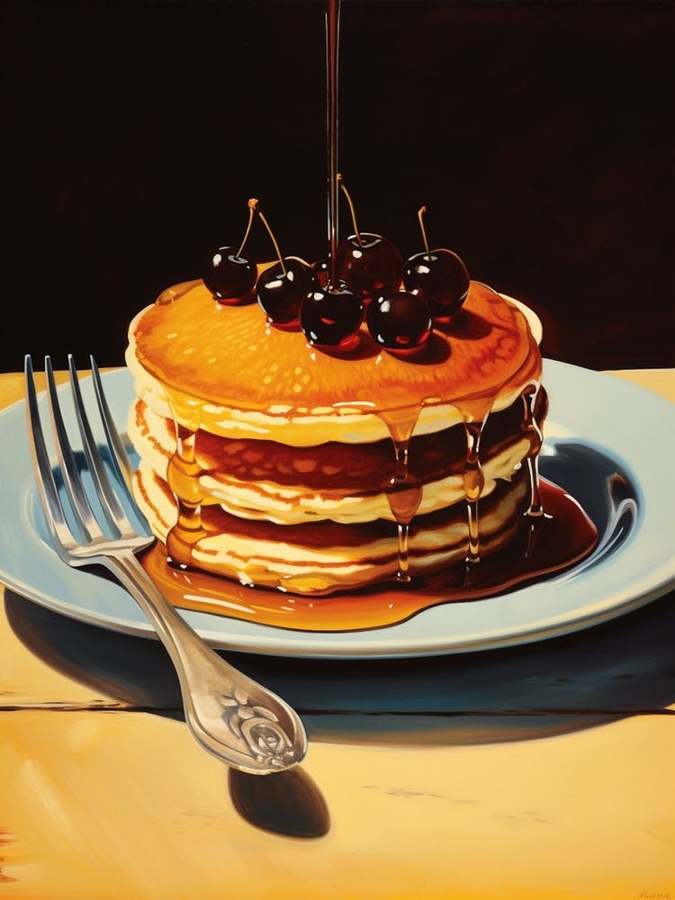 Vintage Cookbook Pancakes 2