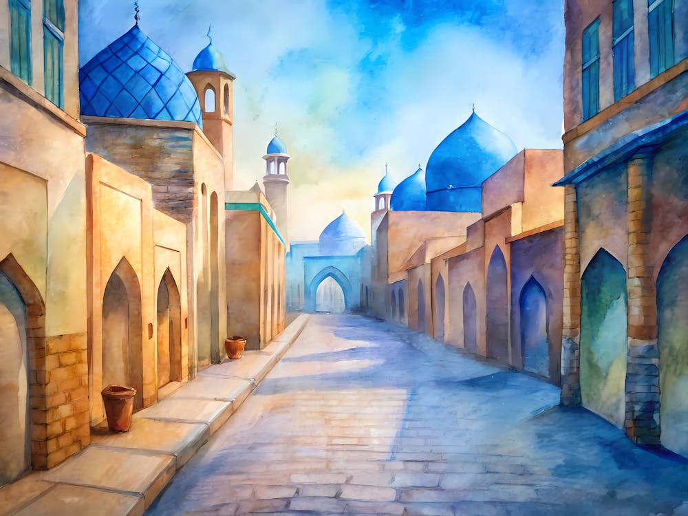 Samarkand Uzbekistan A Vintage