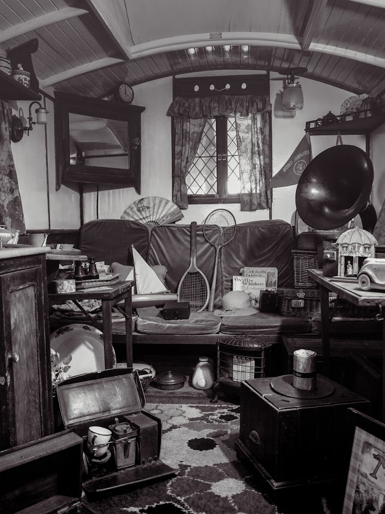 Vintage Caravan Bric a Brac